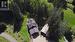 Birds eye view of Norse Log home and studio