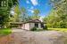 Expansive front driveway area