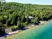 425ft of incredible, pristine and private Georgian Bay shoreline with this stunning Niagara Escarpment backdrop.