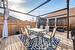 Stunning backyard deck and gardens, privacy fencing