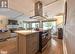 Central kitchen island perfect for cooking and entertaining