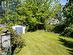 Private backyard with shed