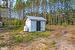 Heated shed for solar system.