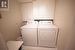 Custom cabinets in laundry room