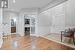 Foyer entrance featuring light hardwood / wood-style floors