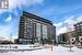 View of snow covered building