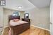 Bedroom with light wood-type flooring