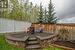 Defined fire pit area, perfect for those long summer nights