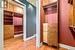 Walk-in closets w/custom built-ins