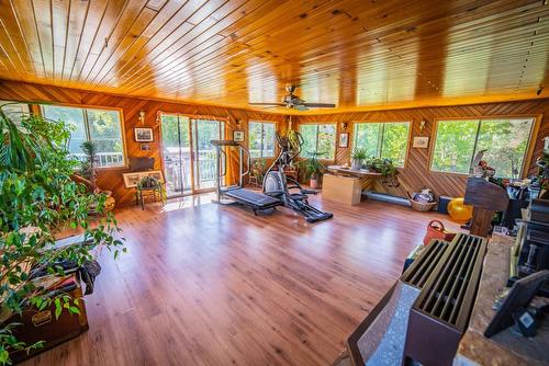 2402 Silver King Road, Nelson, BC - Indoor Photo Showing Gym Room