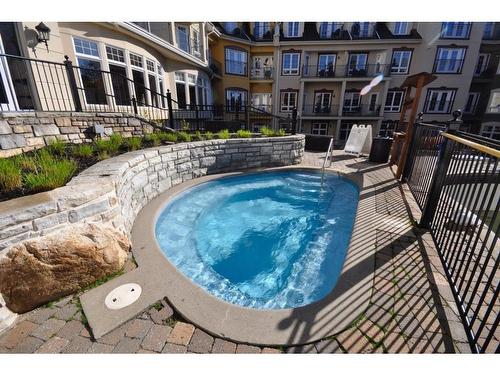 Hot tub - 335-151 Ch. Du Curé-Deslauriers, Mont-Tremblant, QC - Outdoor With In Ground Pool