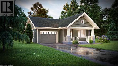 Chester Rendering - 21 Marshall Place Unit# Lot 55, Saugeen Shores, ON - Outdoor With Facade