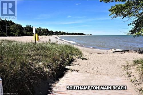 Southampton Main Beach - 21 Marshall Place Unit# Lot 55, Saugeen Shores, ON - Outdoor With Body Of Water With View