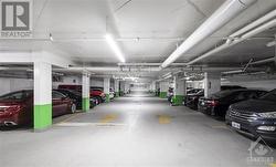 Underground parking garage. - 