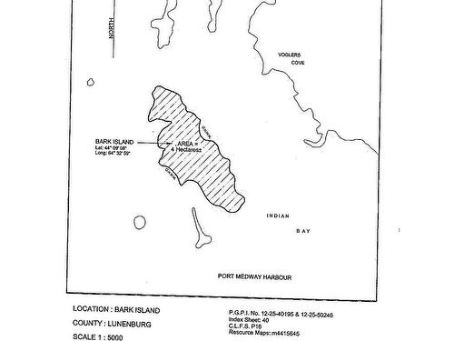 Bark Island, Voglers Cove, NS 