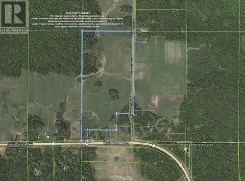 Lot diagram - 89 Centre Line Rd|At Highway 17 East, Plummer Additional Township, Bruce Mines, ON 