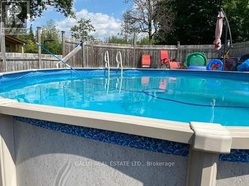 13645 Ninth Line, Whitchurch-Stouffville, ON - Outdoor With Above Ground Pool With Backyard
