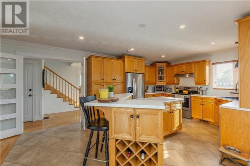 23 Keenan Dr, Moncton, NB - Indoor Photo Showing Kitchen With Stainless Steel Kitchen