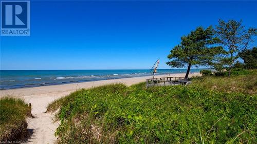 Path to the Beach - 1187 2Nd Avenue S, Saugeen Indian Reserve 29, ON - Outdoor With Body Of Water With View