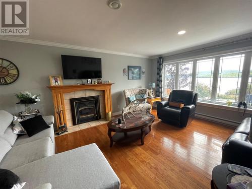 20 Main Street, St. Alban'S, NL - Indoor Photo Showing Living Room With Fireplace