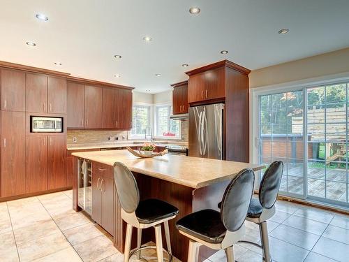 Kitchen - 680 Route 161, Saints-Martyrs-Canadiens, QC - Indoor Photo Showing Kitchen With Double Sink