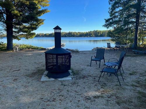 Backyard - 650 Ch. Du Lac-Aux-Sables, Belleterre, QC - Outdoor With Body Of Water With View