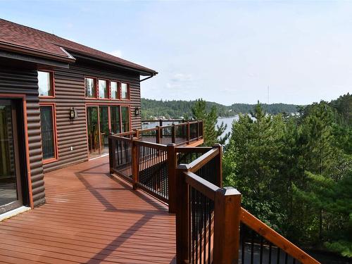 60 Marsh Bay Road, Nestor Falls, ON - Outdoor With Deck Patio Veranda With Exterior