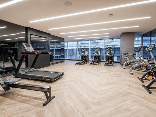 Exercise room - 3611-1288 Rue St-Antoine O., Montréal (Ville-Marie), QC - Indoor Photo Showing Gym Room