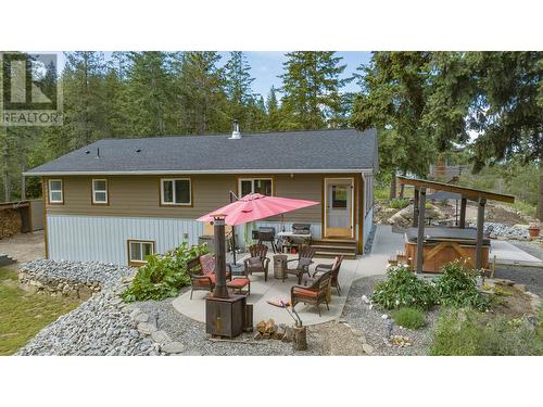 47 Twin Lakes Road, Enderby, BC - Outdoor With Deck Patio Veranda