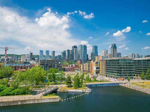 Vue - 407-1689 Rue St-Patrick, Montréal (Le Sud-Ouest), QC - Outdoor With Body Of Water With View