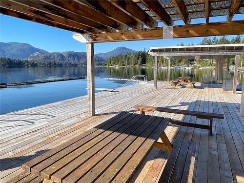 14-9624 Lakeshore Rd, Port Alberni, BC - Outdoor With Body Of Water With Deck Patio Veranda With View