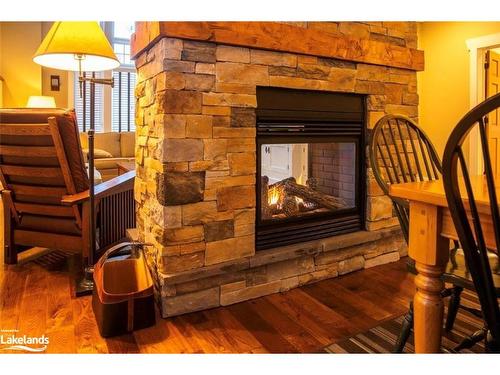 1020 Birch Glen Road, Baysville, ON - Indoor With Fireplace