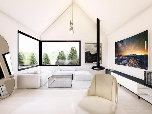 Living room - Rue Des Plaines, Sainte-Julienne, QC - Indoor