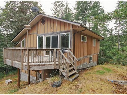 2639 Cherrier Rd, Quadra Island, BC - Outdoor With Deck Patio Veranda With Exterior