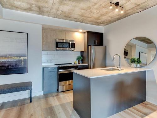 Kitchen - 713-1429 Av. De La Gare, Mascouche, QC - Indoor Photo Showing Kitchen With Stainless Steel Kitchen With Upgraded Kitchen