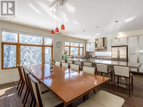 110 Arnica Lane, Silver Star, BC - Indoor Photo Showing Dining Room