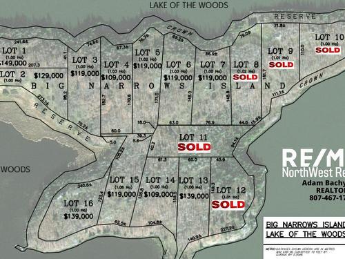 Lot 1 Big Narrows Island Lake Of The Woods, Kenora, ON 