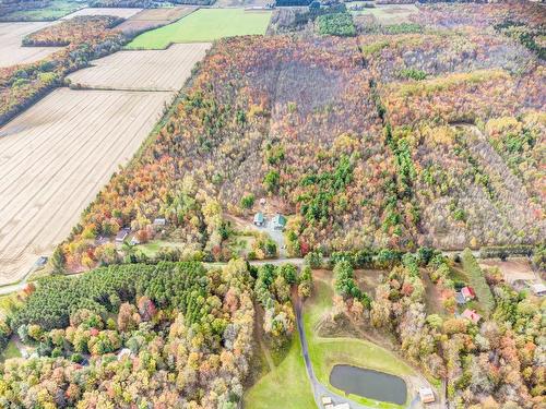 Aerial photo - 233 Rg Du Moulin-Rouge, Saint-Léonard-D'Aston, QC - Outdoor With View