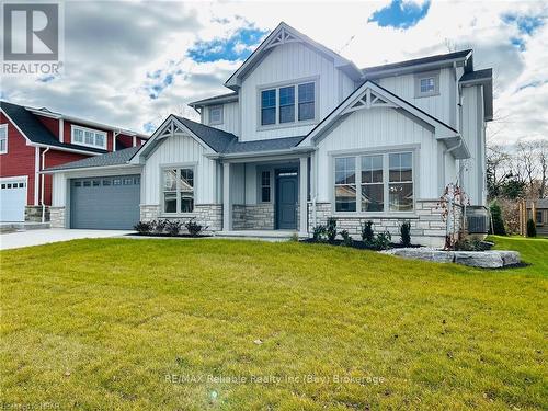 8 Thimbleweed Drive, Bluewater (Bayfield), ON - Outdoor With Deck Patio Veranda With Facade