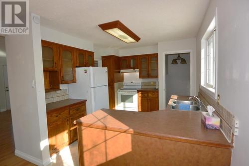 1240 Winnipeg Street, Smithers, BC - Indoor Photo Showing Kitchen With Double Sink