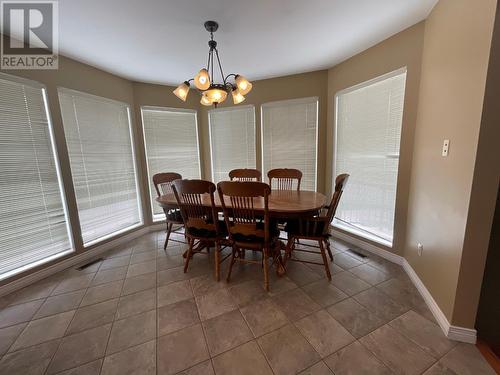 12 Collier Place, Tumbler Ridge, BC - Indoor Photo Showing Dining Room
