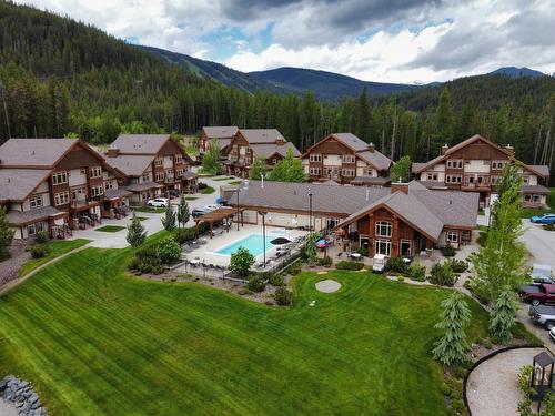 D1-C - 1351 Gerry Sorensen Way, Kimberley, BC - Outdoor With In Ground Pool With View