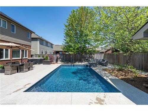2361 Brayford Crescent, London, ON - Outdoor With In Ground Pool With Deck Patio Veranda With Backyard
