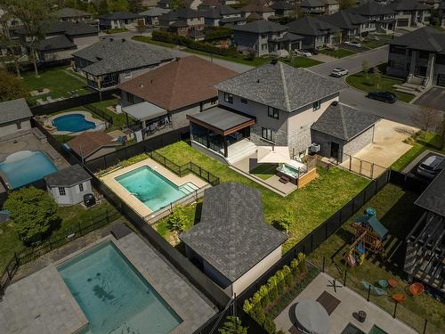 Vue d'ensemble - 3901 Rue Dugué, Longueuil (Saint-Hubert), QC - Outdoor With In Ground Pool With View
