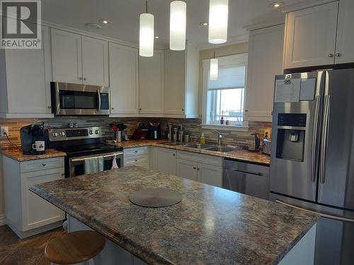 16A/B/C Regional Street, Port Aux Basques, NL - Indoor Photo Showing Kitchen With Double Sink