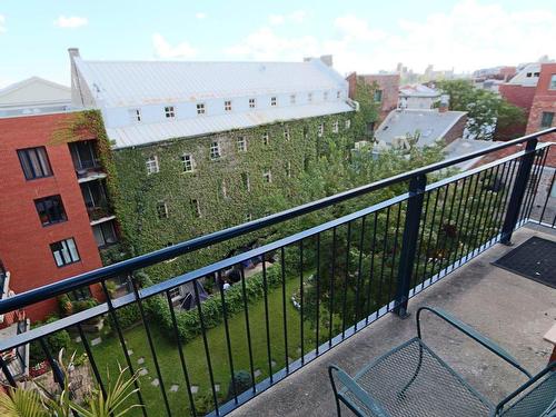 Balcon - 503-312 Rue Le Royer E., Montréal (Ville-Marie), QC - Outdoor With Balcony With Exterior