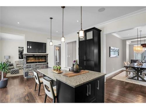 6595 Upper Canada Crossing, London, ON - Indoor With Fireplace