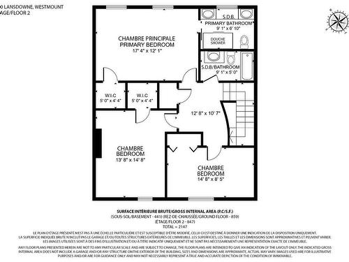 Plan (croquis) - 310 Av. Lansdowne, Westmount, QC 