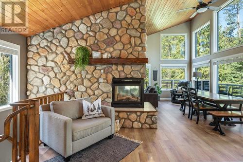 2136 Panorama  Drive, Panorama, BC - Indoor Photo Showing Living Room With Fireplace