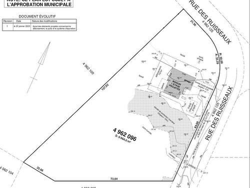 Plan (croquis) - Ch. Du Ruisseau, Mille-Isles, QC 